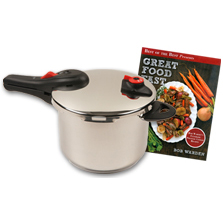 PRESSURE COOKER WITH COOKBOOK - PC12-118