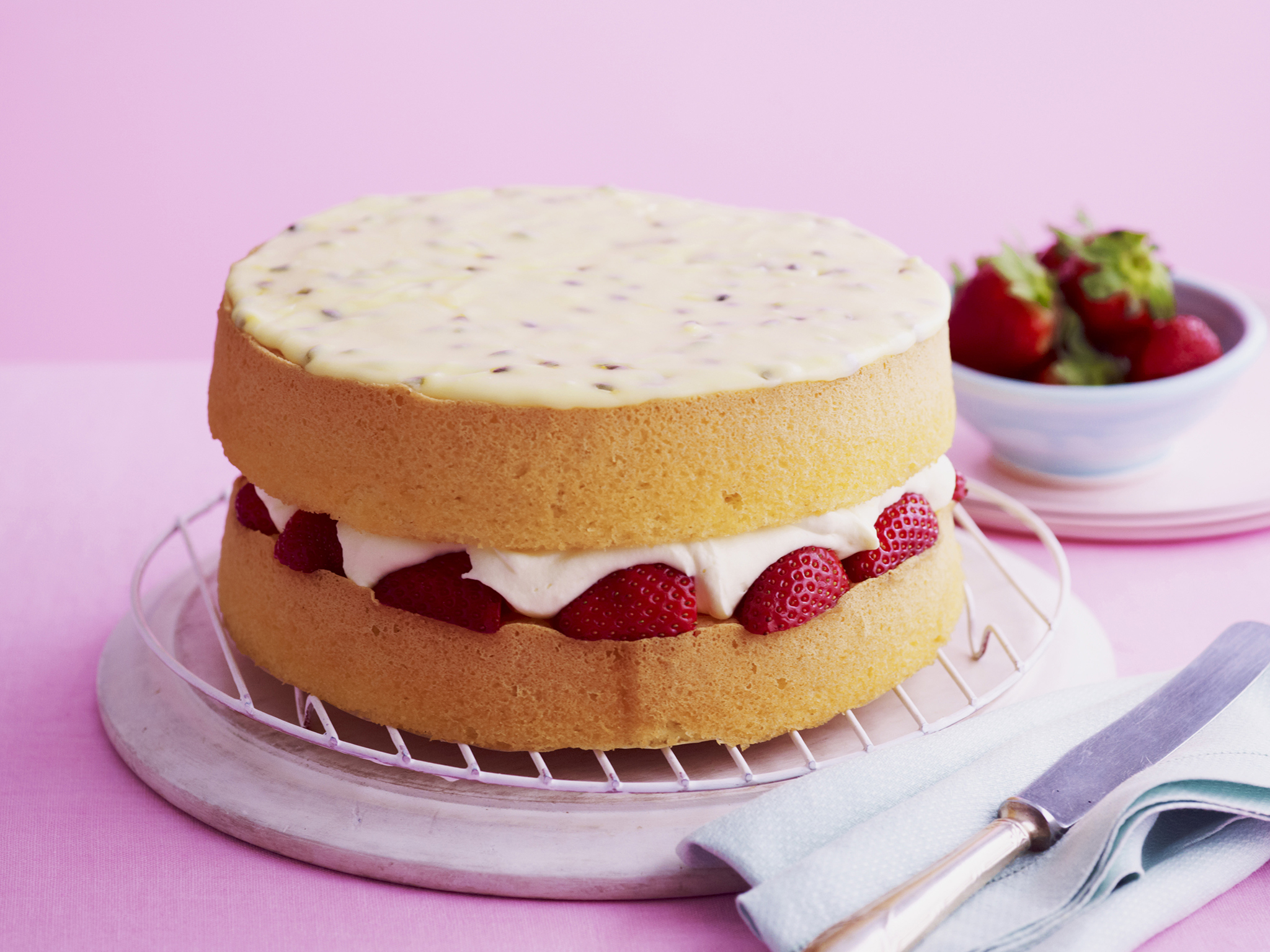 sponge cake queen finalist dawn s recipe