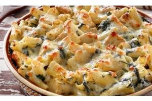 NuWave Oven Pro Plus - Recipes: Chicken and Spinach Pasta Bake